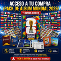 ⚽ Pack Álbum Mundial 2026 Digital + Figuritas + Bonos